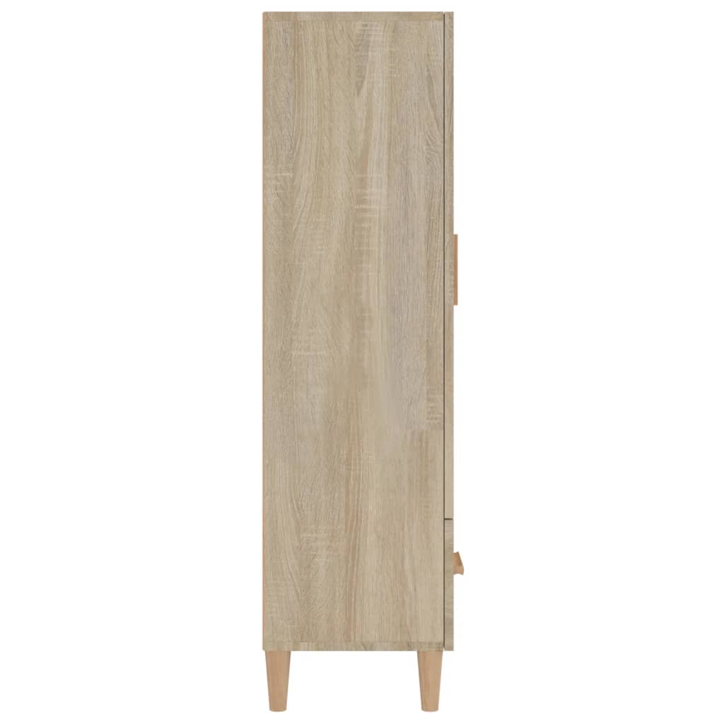 Highboard 70X31X115 Cm Engineered Wood