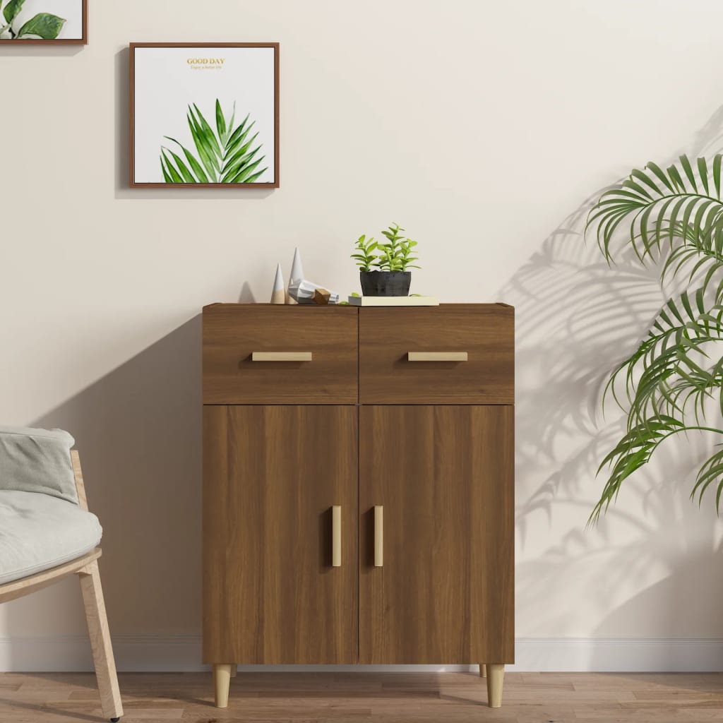 Sideboard 69.5X34X89 Cm Engineered Wood