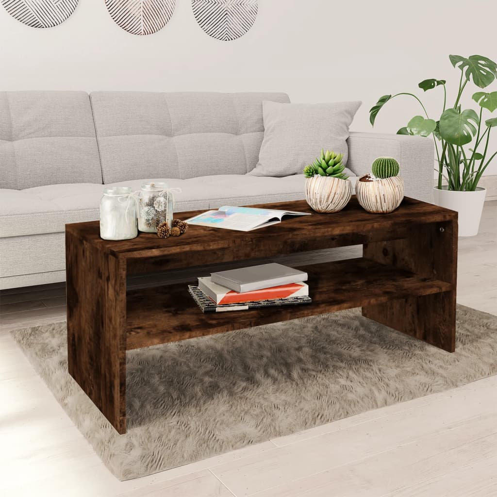 Coffee Table 100X40X40 Cm Engineered Wood