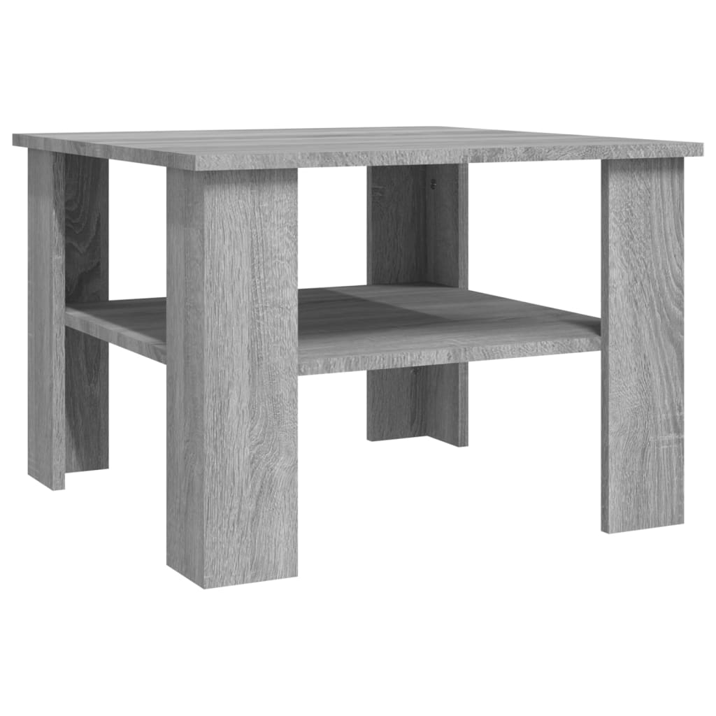 Coffee Table 60X60X42 Cm Engineered Wood