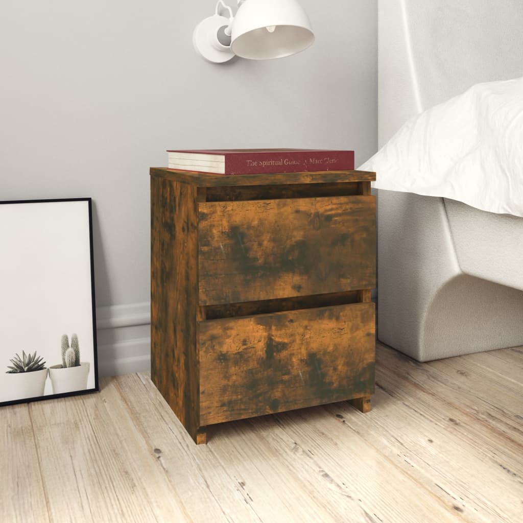 Bedside Cabinet 30X30X40 Cm Engineered Wood