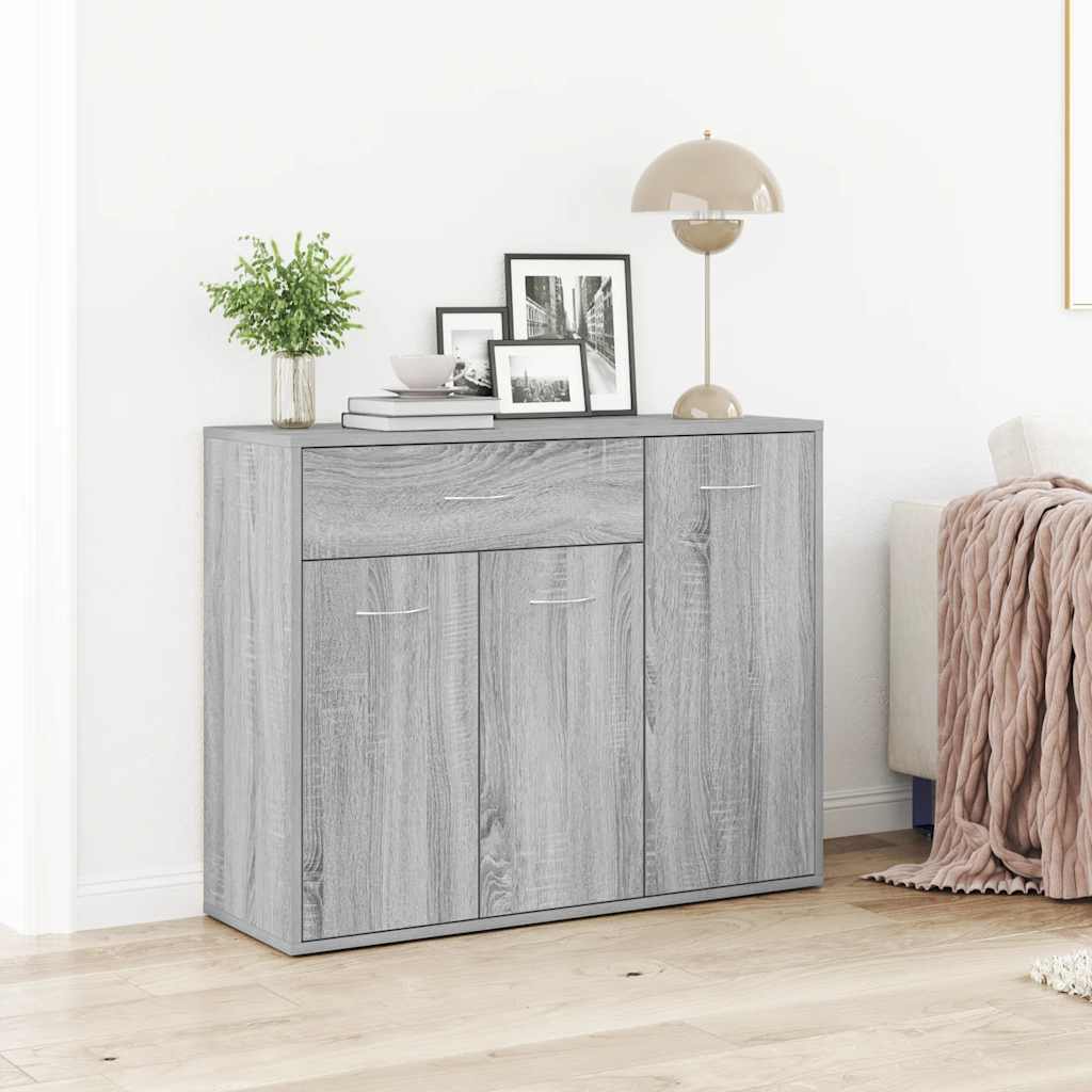 Sideboard 88X30X70 Cm Engineered Wood