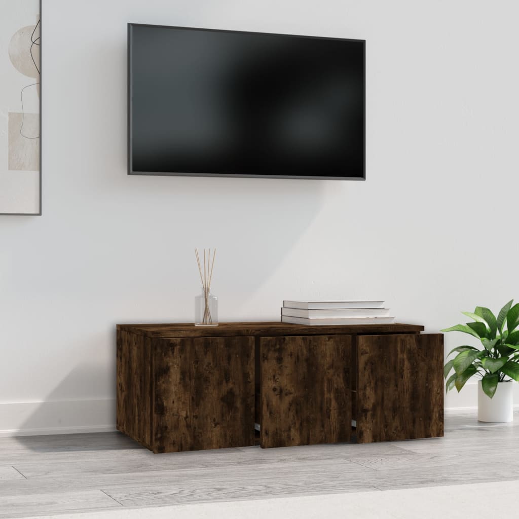 Tv Cabinet 80X34X30 Cm Engineered Wood