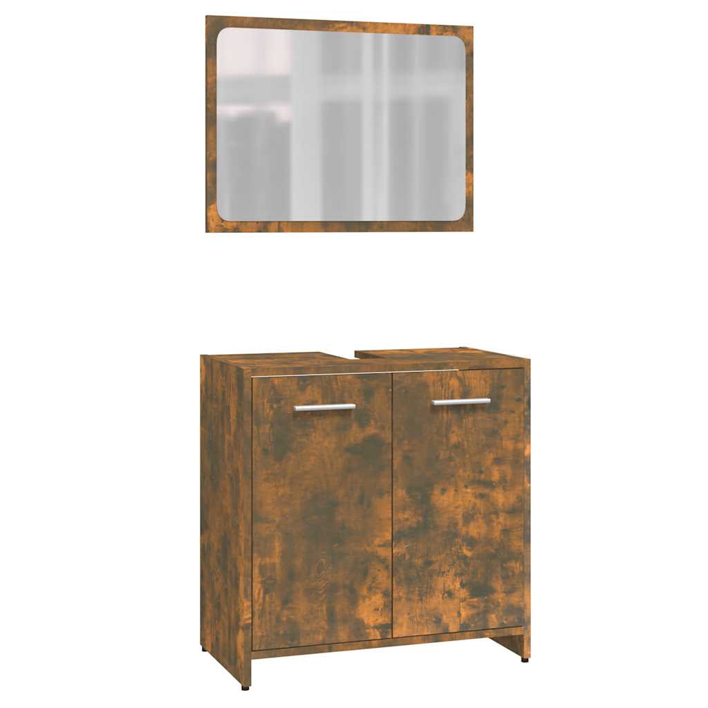 Bathroom Furniture Set Engineered Wood