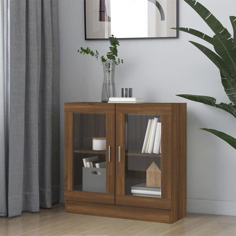 Vitrine Cabinet 82.5X30.5X Engineered Wood