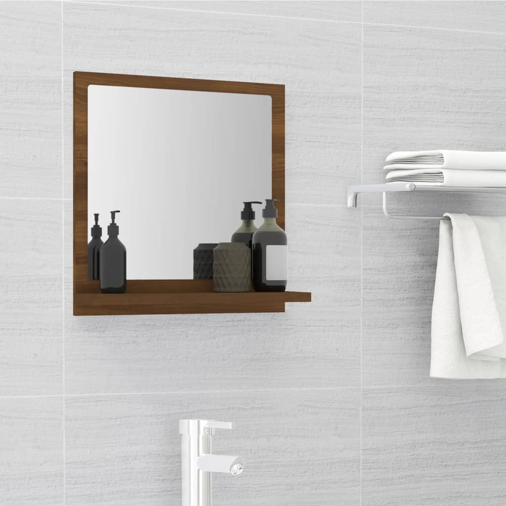 Bathroom Mirror Engineered Wood