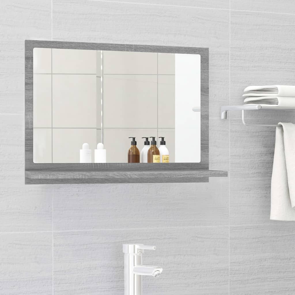 Bathroom Mirror Engineered Wood