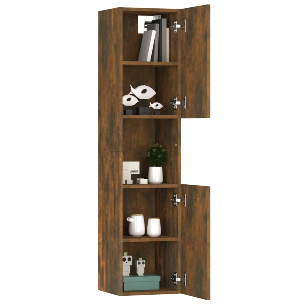 Bathroom Cabinet 30X30X130 Cm Engineered Wood