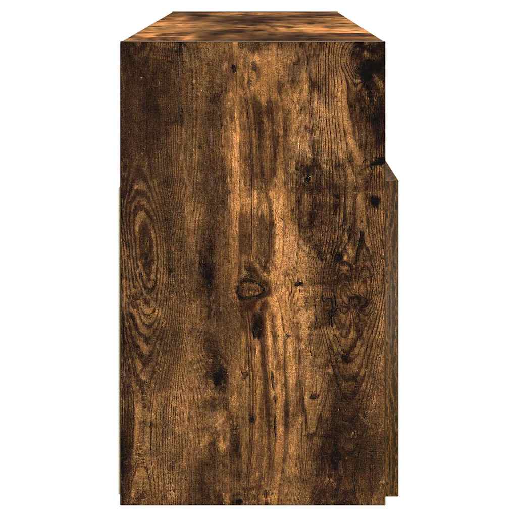 Tv Cabinet With Led Lights 120X30X50 Cm