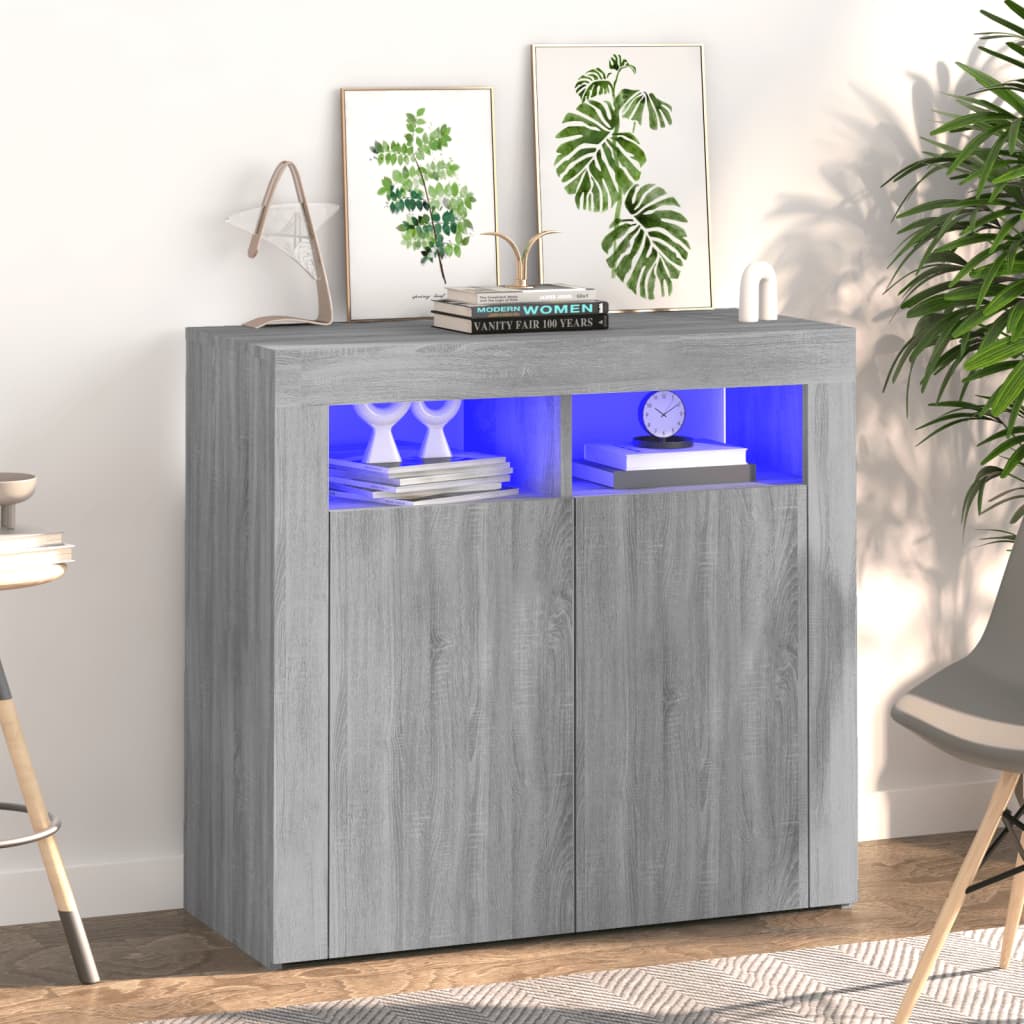 Sideboard With Led Lights