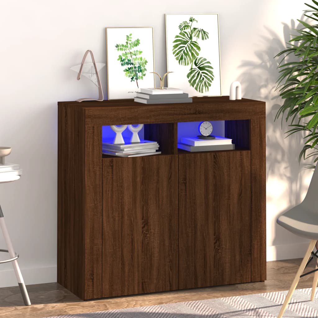 Sideboard With Led Lights