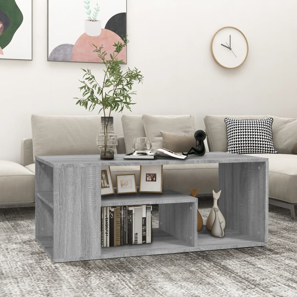 Coffee Table 100X50X40 Cm Engineered Wood