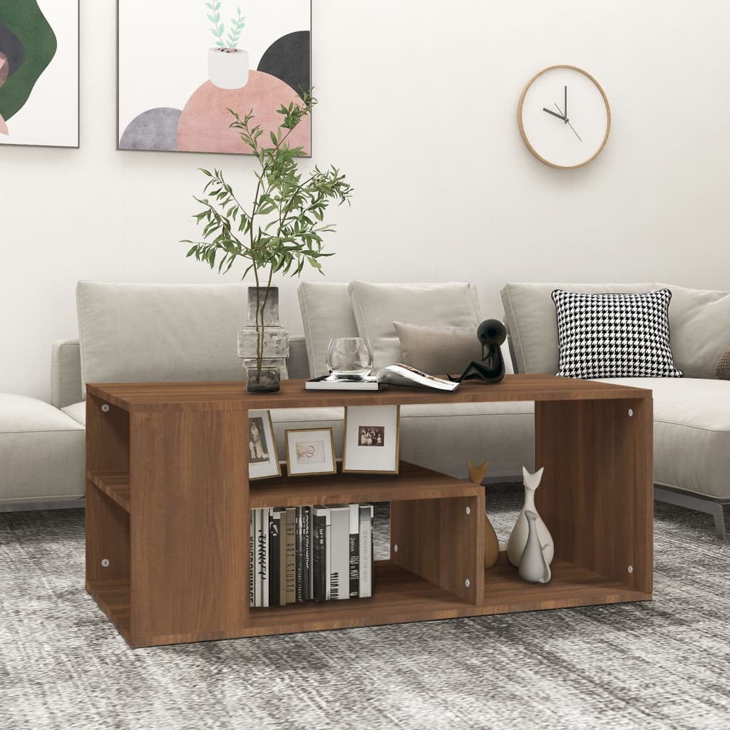 Coffee Table 100X50X40 Cm Engineered Wood
