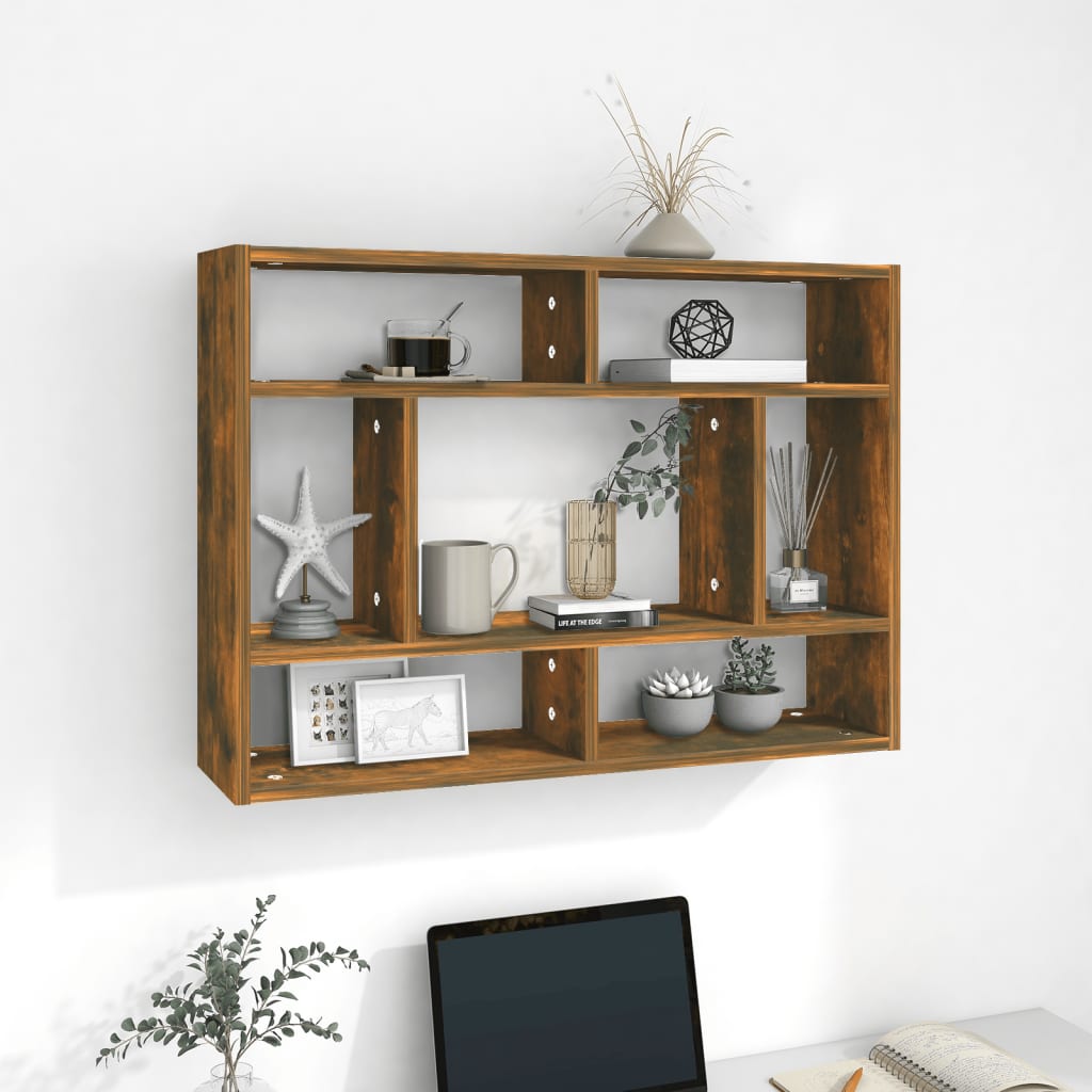 Wall Shelf 75X16X55 Cm Engineered Wood