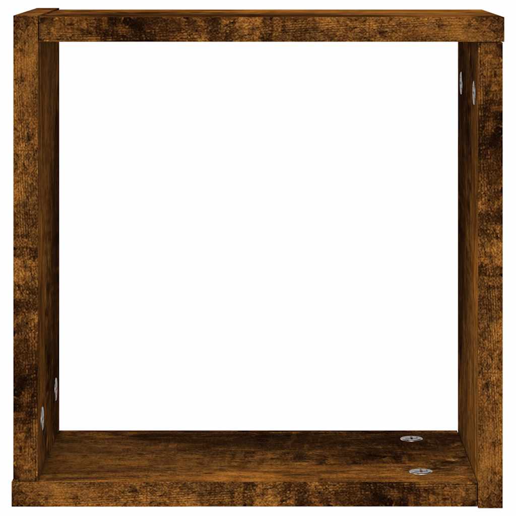 Wall Cube Shelves 2 Pcs 30X15X30 Cm