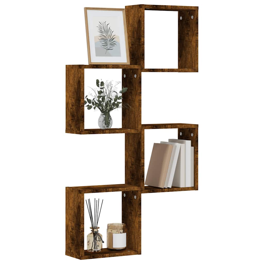 Wall Cube Shelves 2 Pcs 30X15X30 Cm