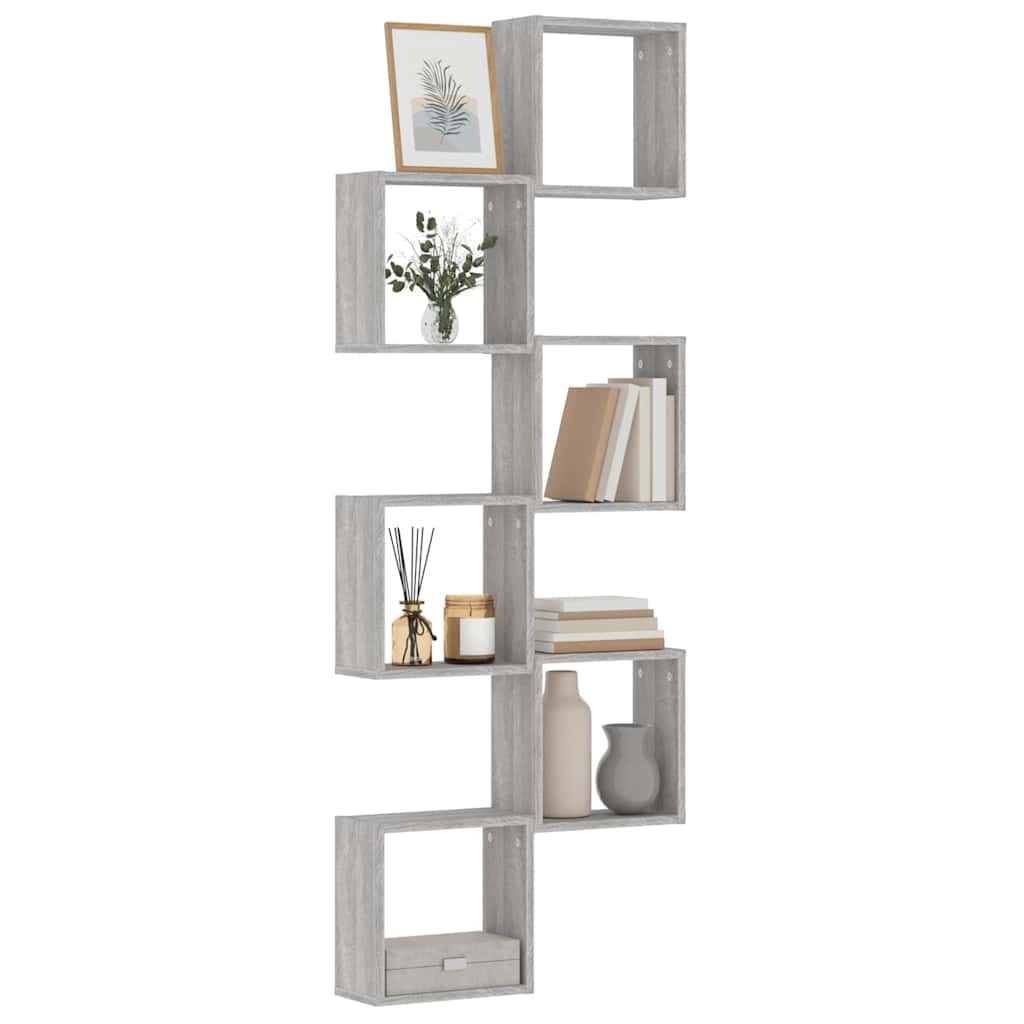 Wall Cube Shelves 2 Pcs 30X15X30 Cm
