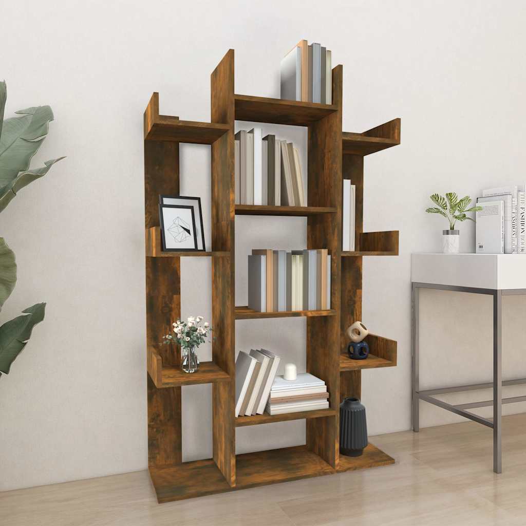 Book Cabinet 48X25.5X140 Cm Engineered Wood