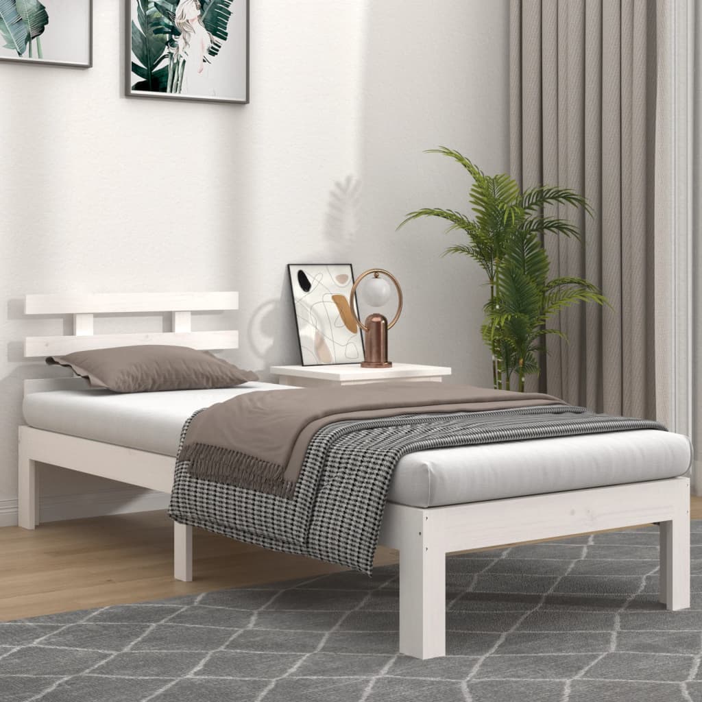 Bed Frame Without Mattress Solid Wood