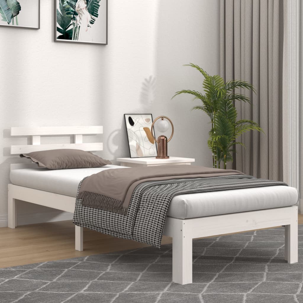 Bed Frame Without Mattress Solid Wood