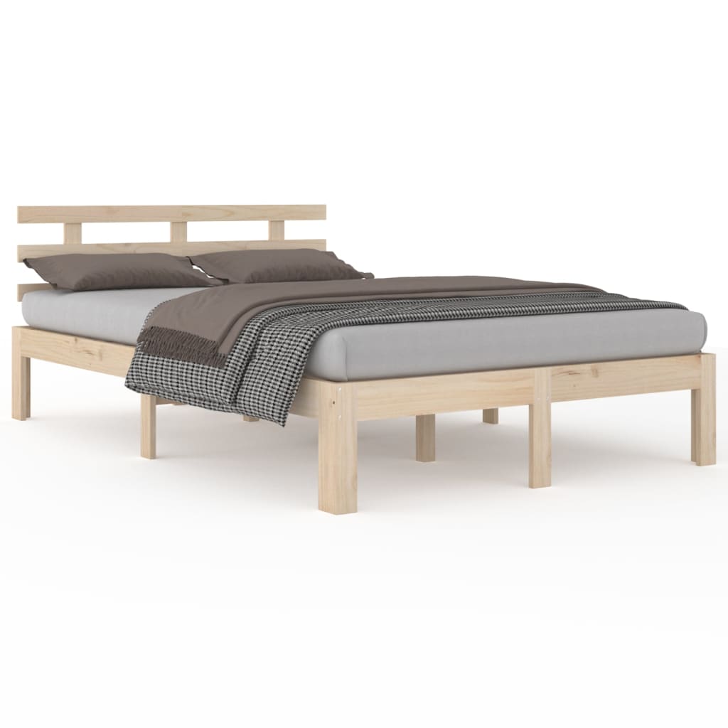 Bed Frame Without Mattress Solid Wood