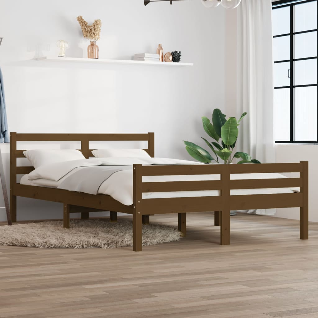 Bed Frame Without Mattress Solid Wood