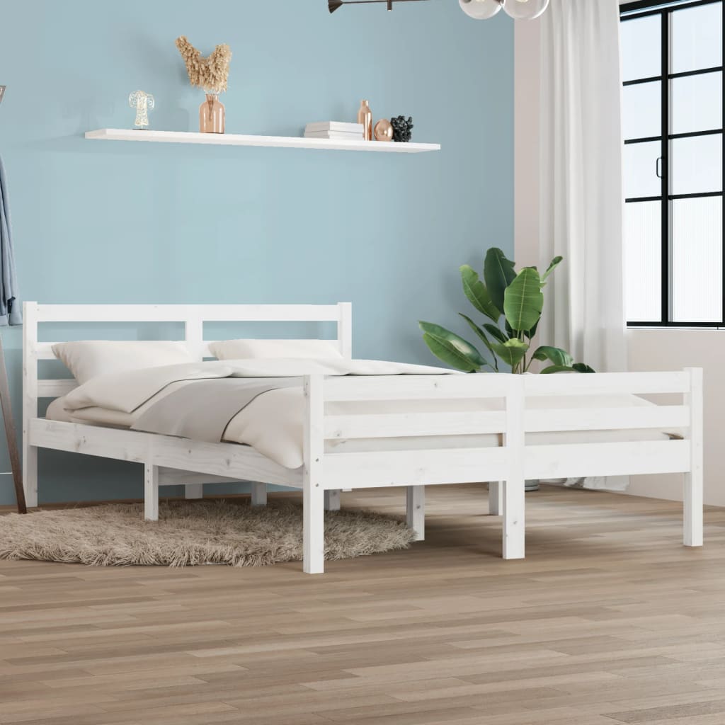 Bed Frame Without Mattress Solid Wood