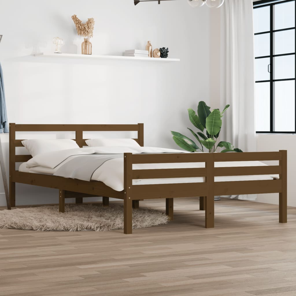 Bed Frame Without Mattress Solid Wood