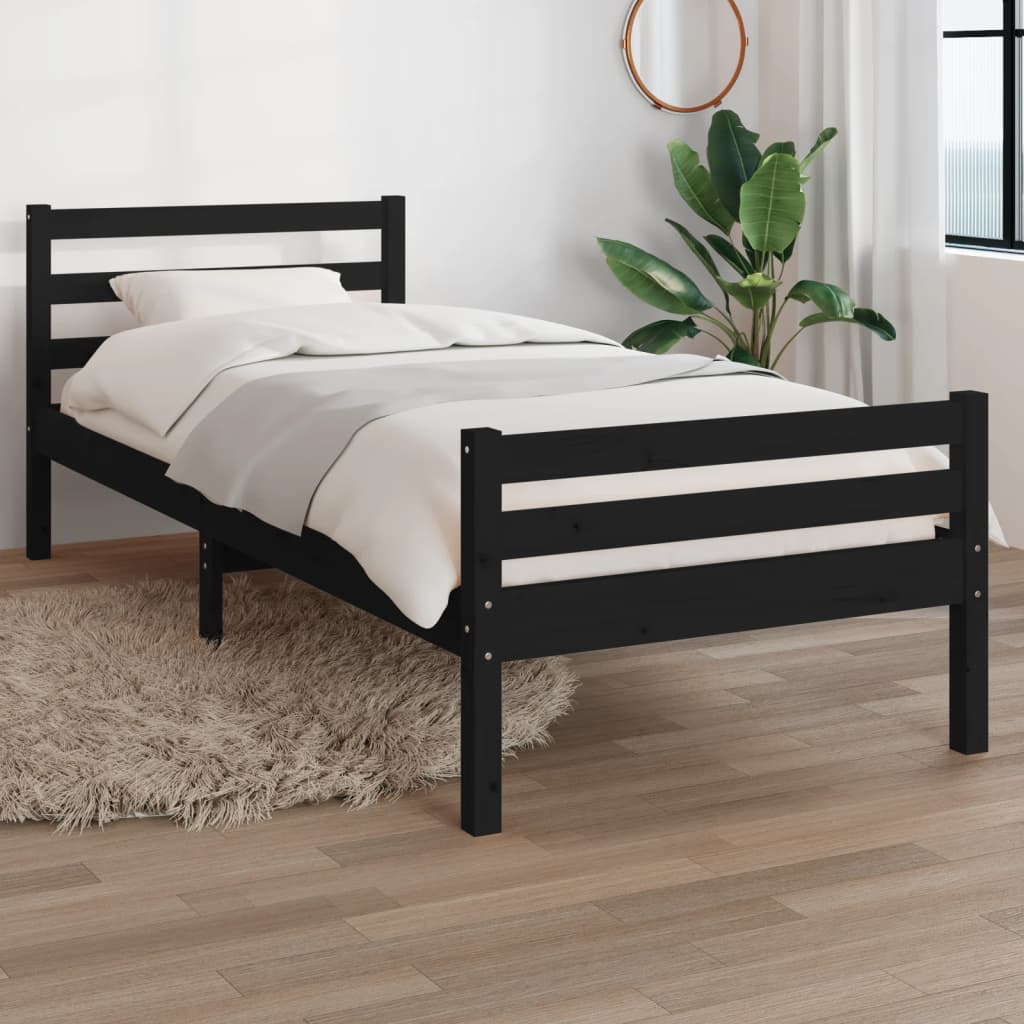 Bed Frame Without Mattress Solid Wood