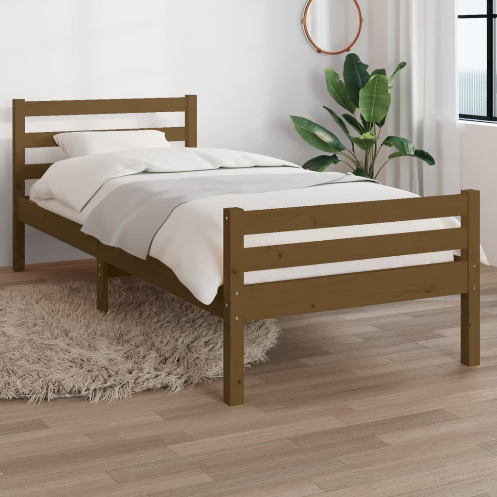 Bed Frame Without Mattress Solid Wood