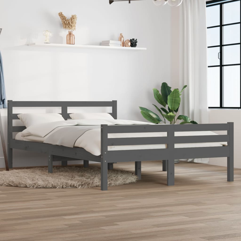 Bed Frame Without Mattress Solid Wood