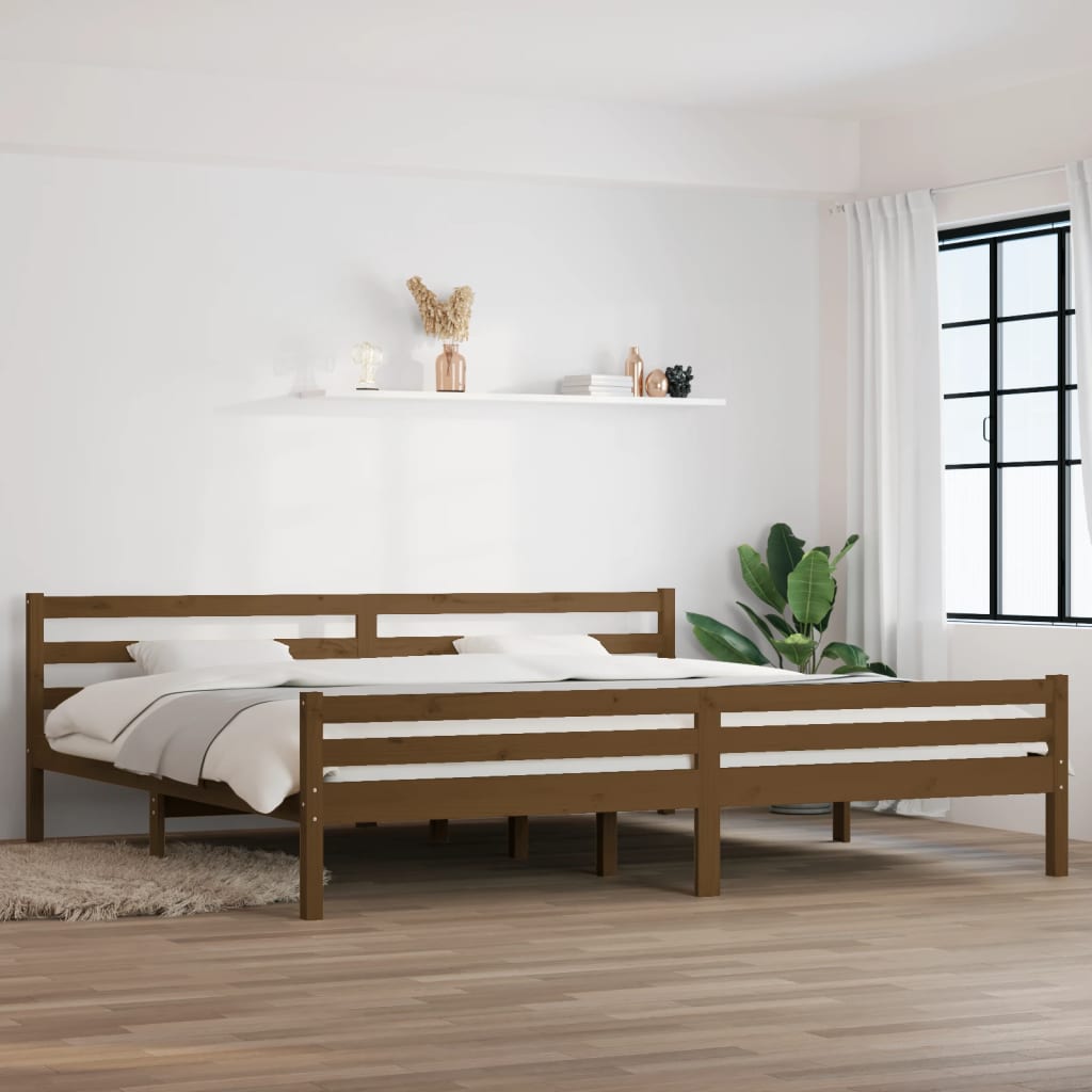 Bed Frame Without Mattress Solid Wood