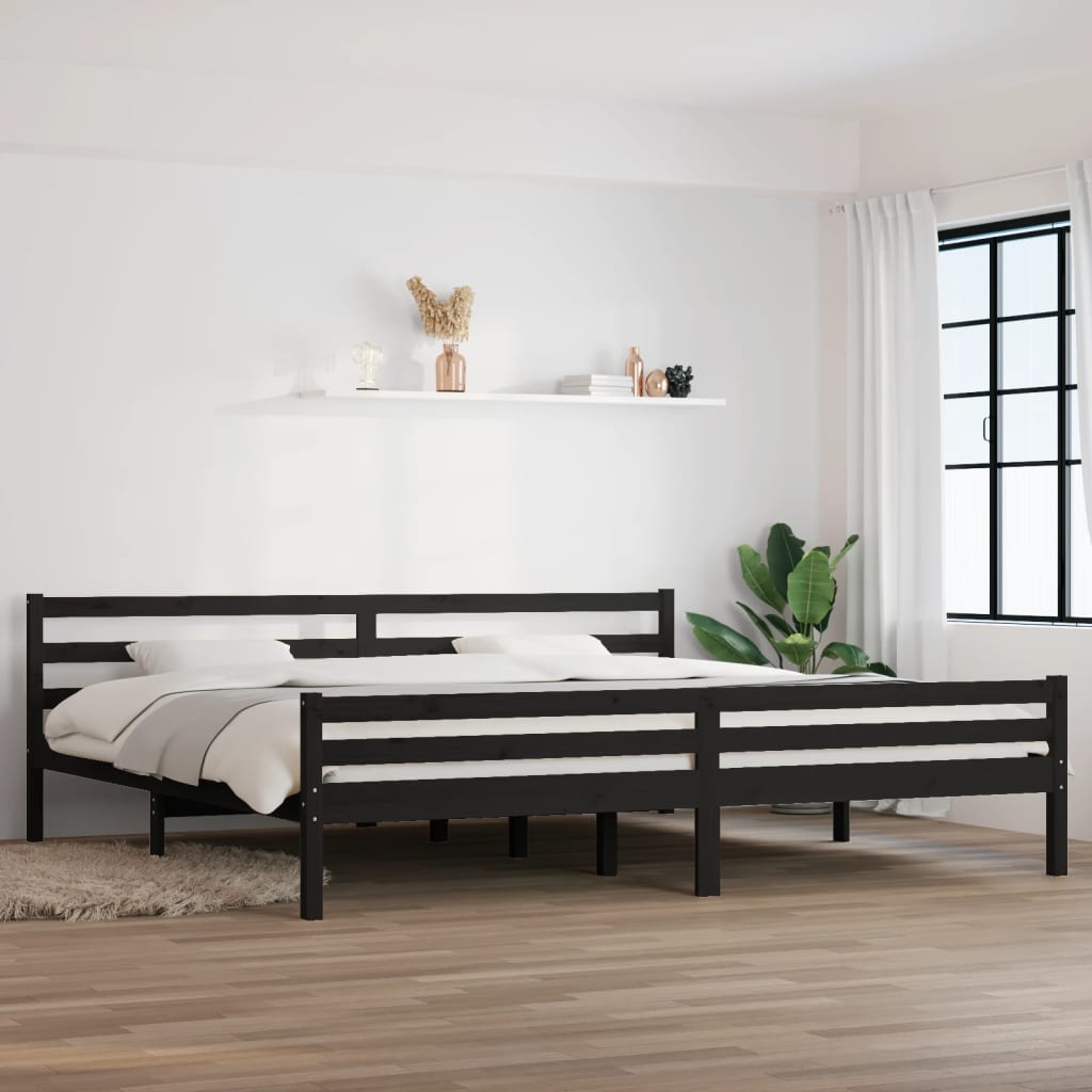 Bed Frame Without Mattress Solid Wood
