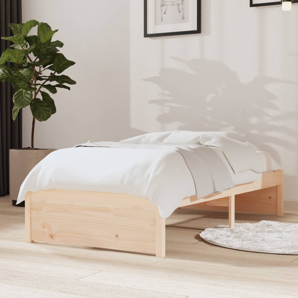 Bed Frame Without Mattress Solid Wood King Size King Size