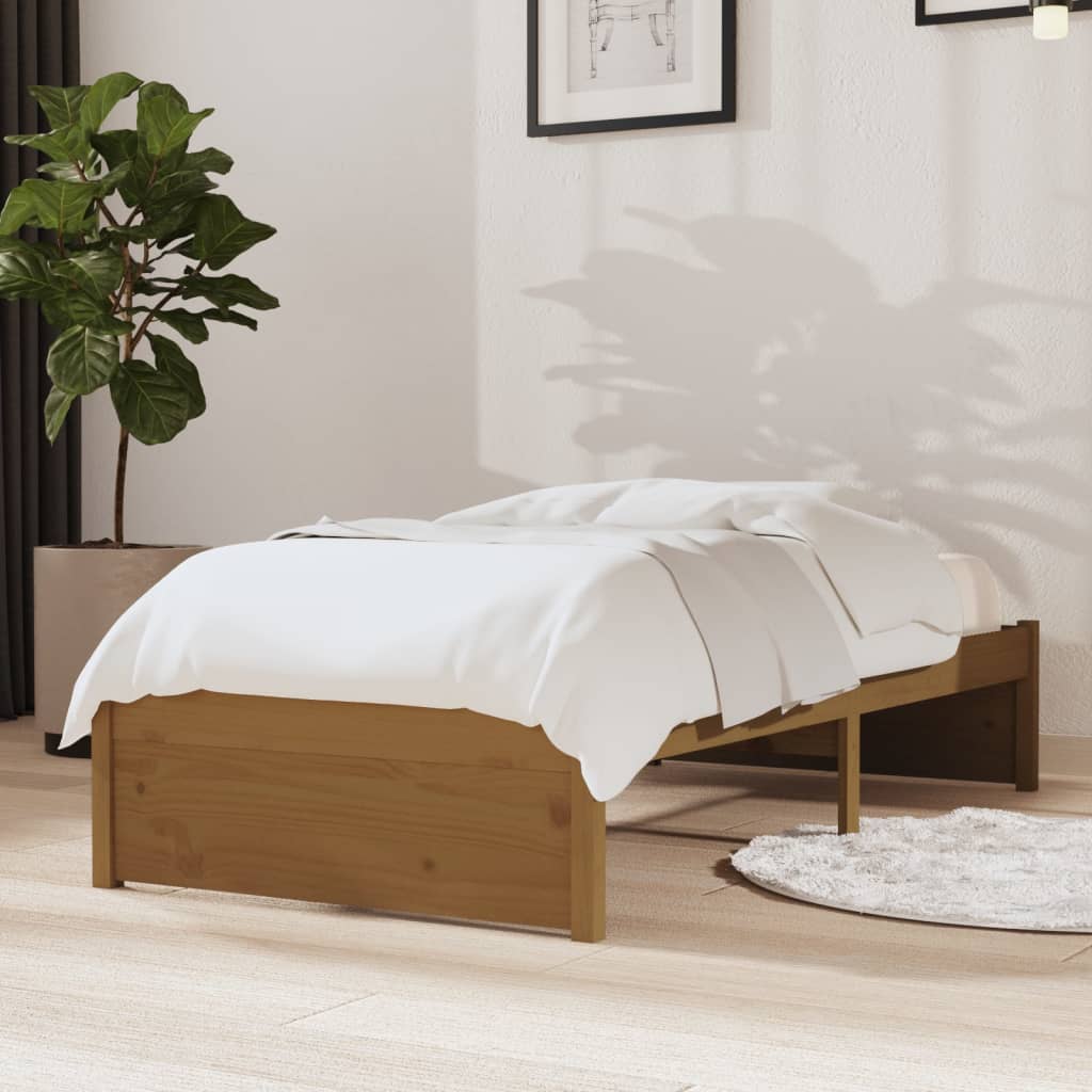 Bed Frame Without Mattress Solid Wood King Size King Size