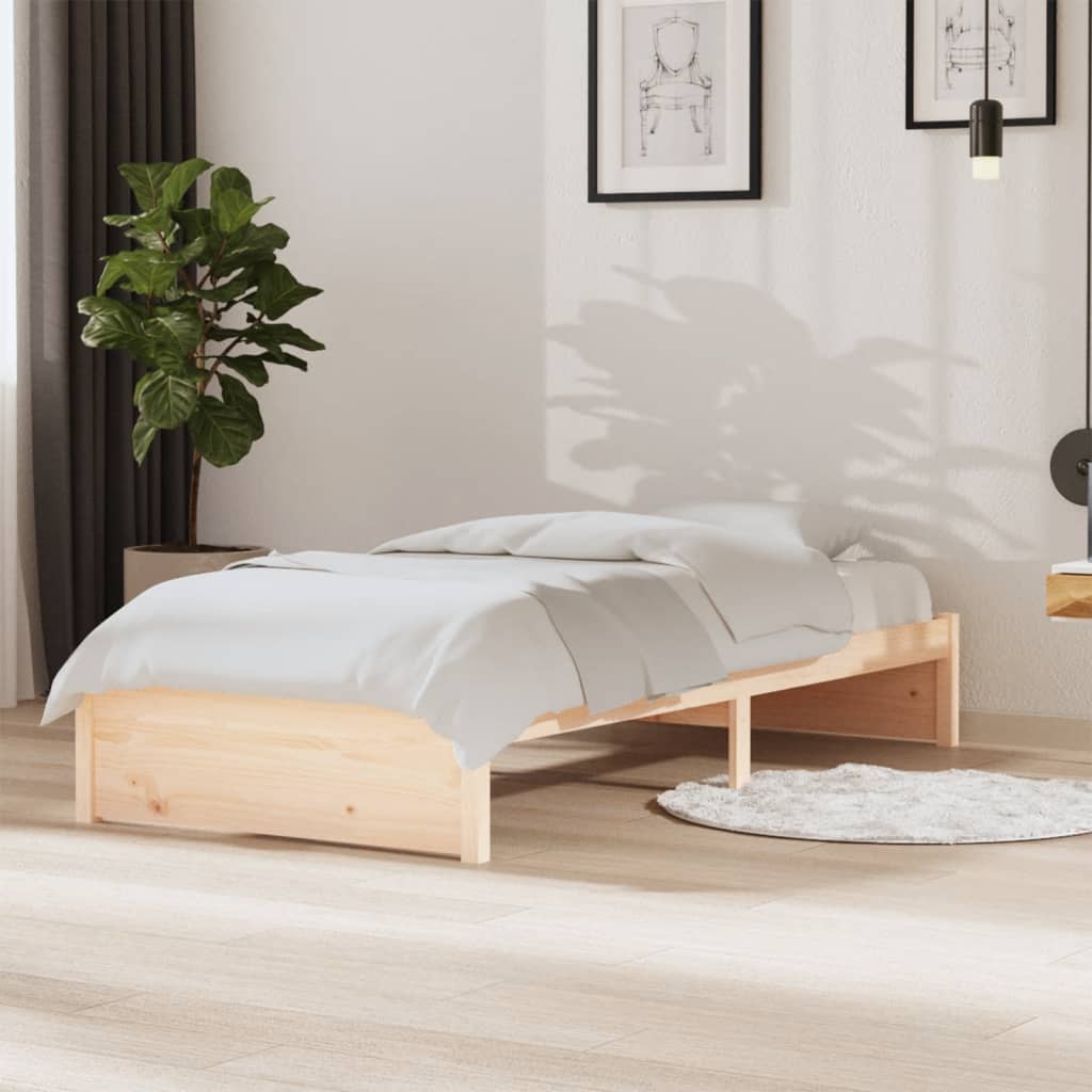Bed Frame Without Mattress Solid Wood King Size King Size