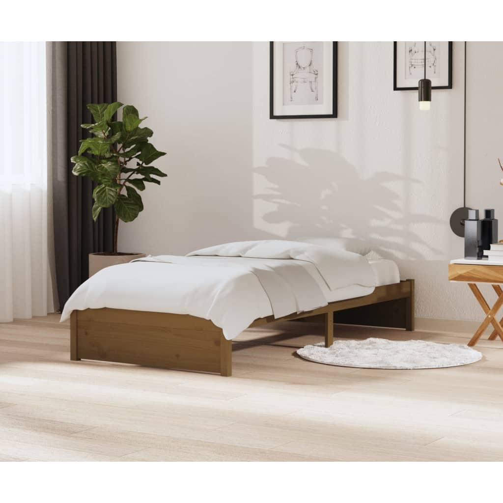 Bed Frame Without Mattress Solid Wood King Size King Size