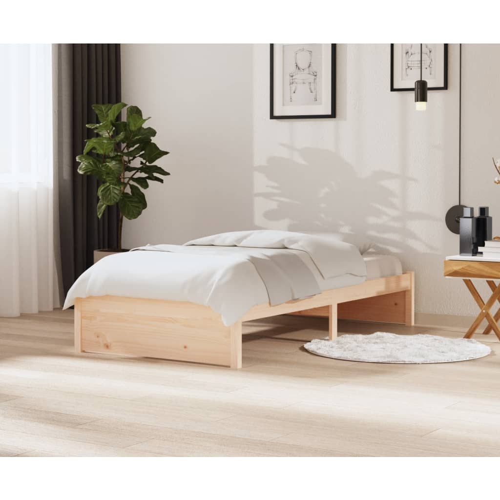 Bed Frame Without Mattress Solid Wood King Size King Size