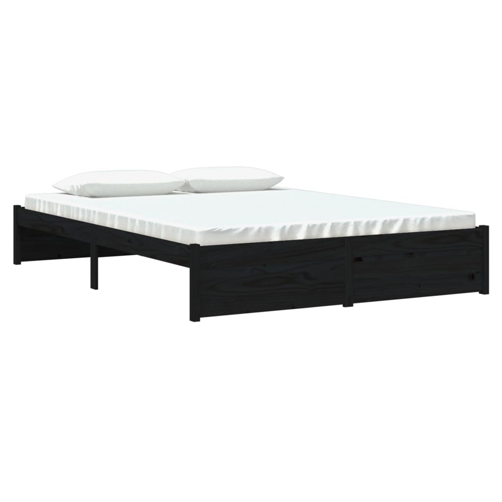 Bed Frame Without Mattress Solid Wood King Size King Size