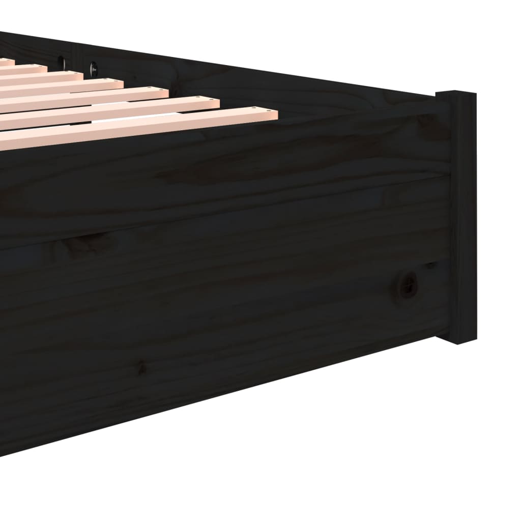Bed Frame Without Mattress Solid Wood King Size King Size