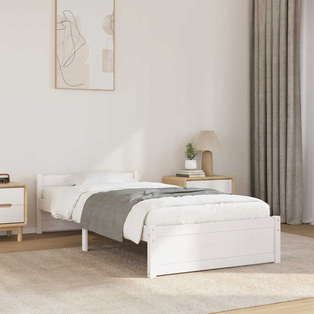 Bed Frame Without Mattress Solid Wood