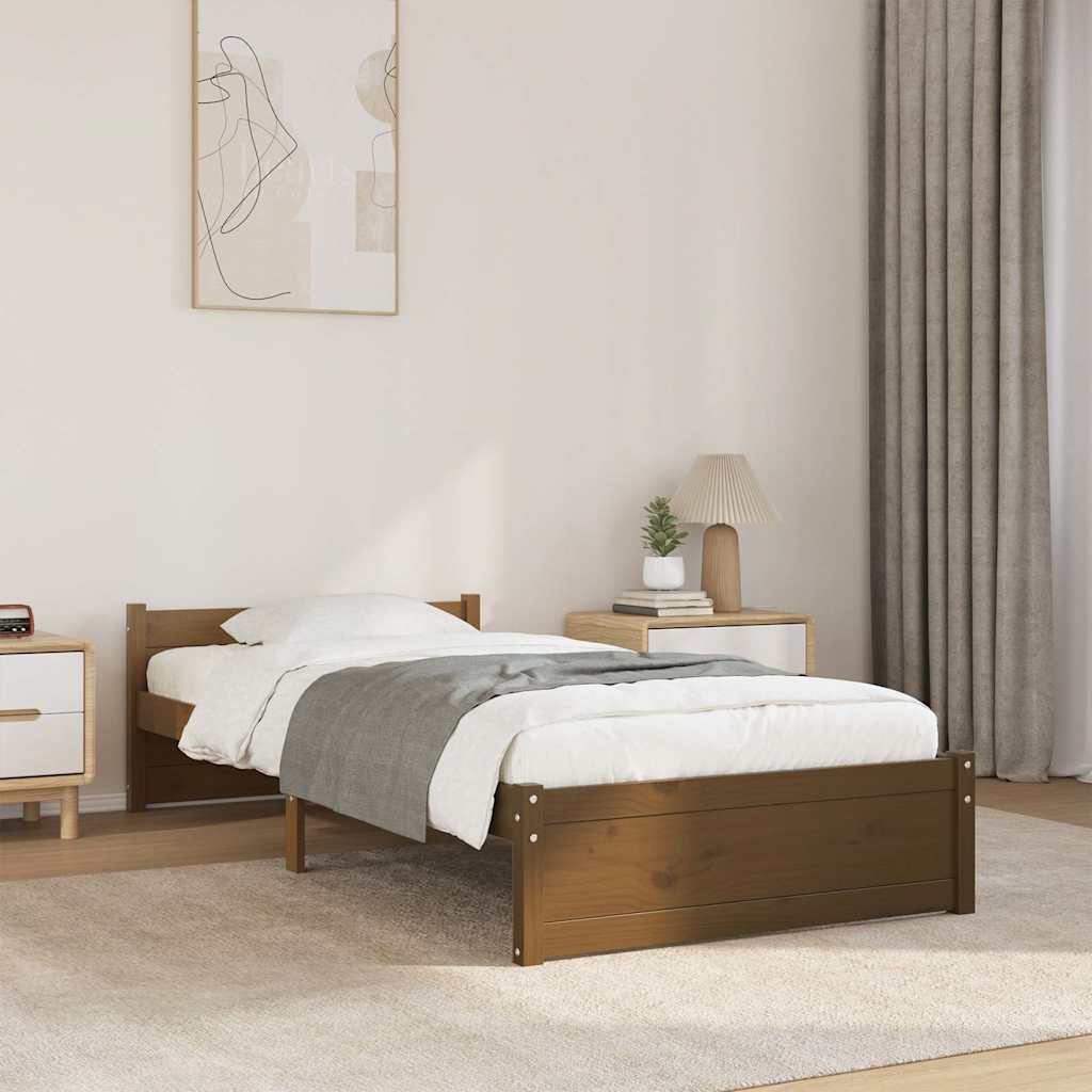 Bed Frame Without Mattress Solid Wood