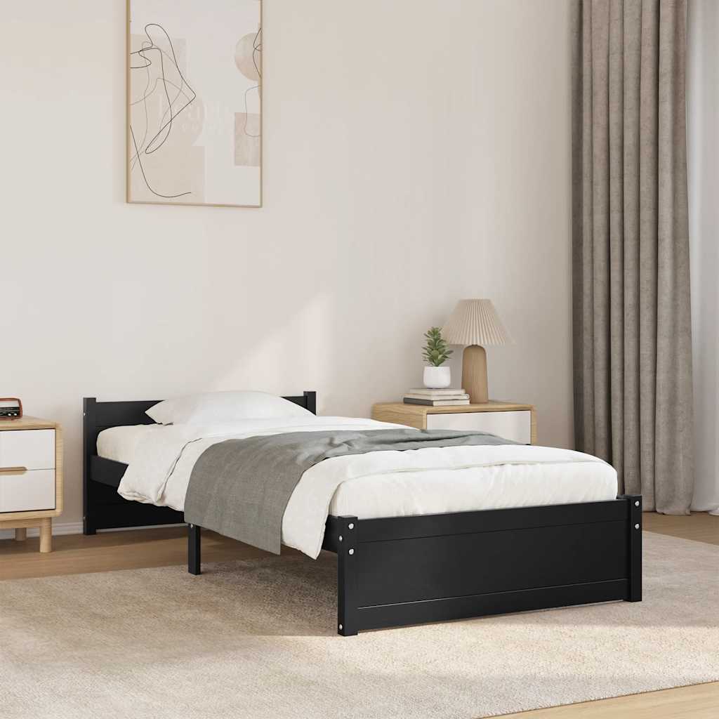 Bed Frame Without Mattress Solid Wood