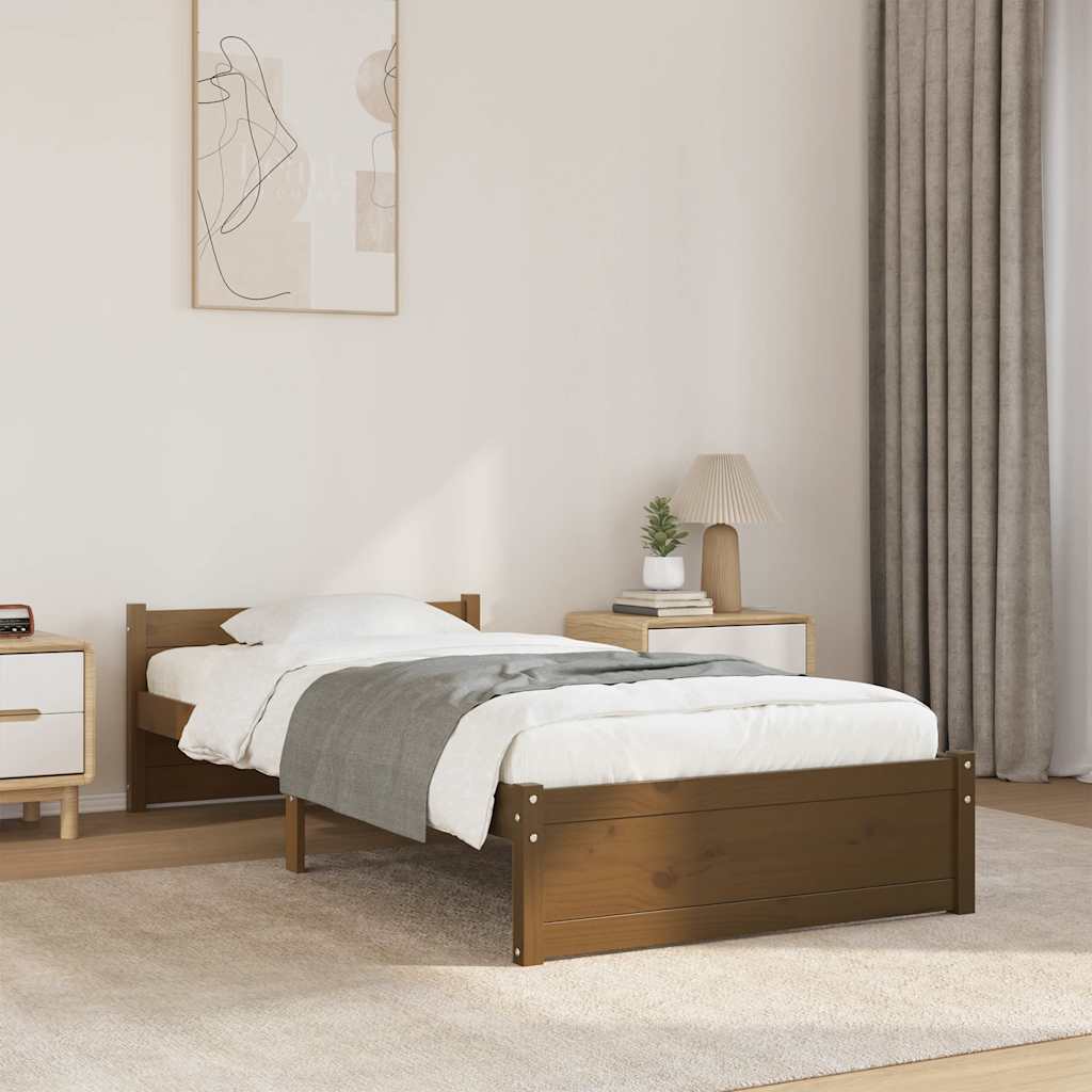 Bed Frame Without Mattress Solid Wood