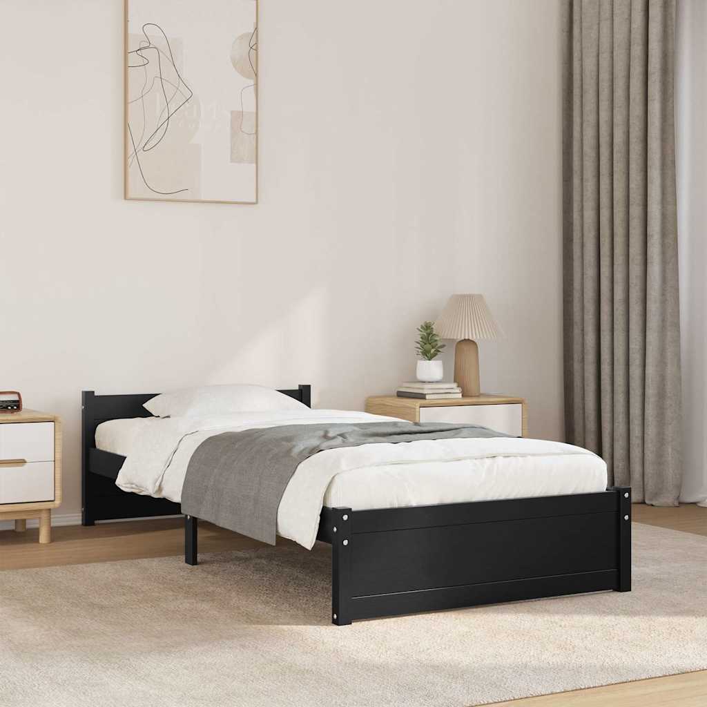 Bed Frame Without Mattress Solid Wood