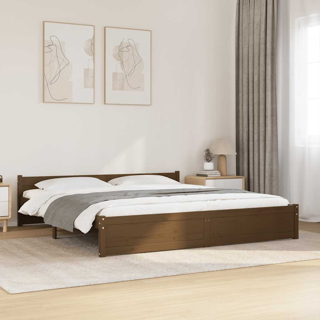 Bed Frame Without Mattress Solid Wood