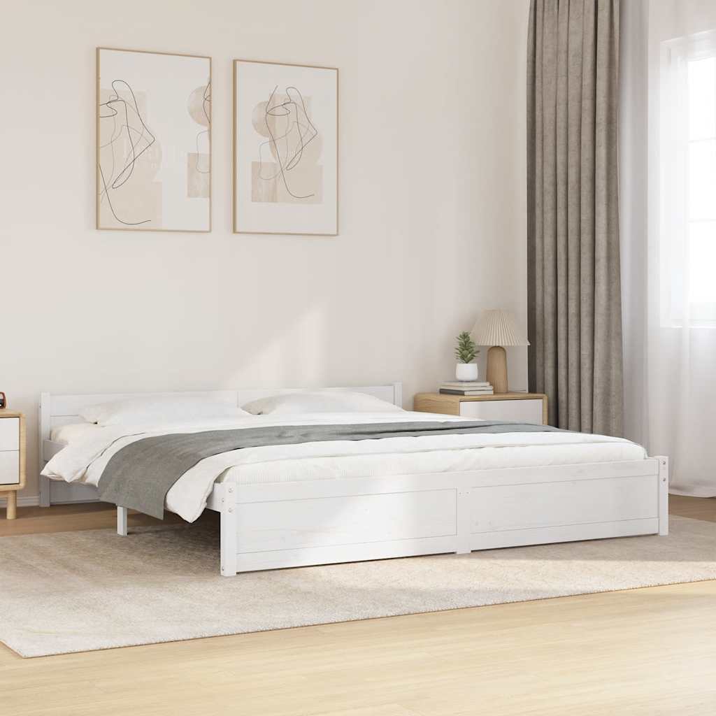Bed Frame Without Mattress Solid Wood