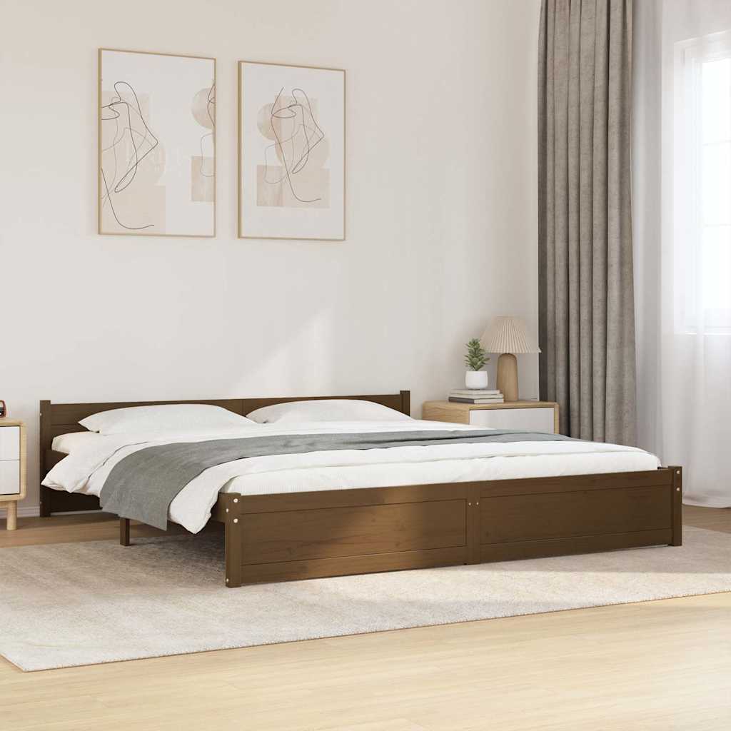 Bed Frame Without Mattress Solid Wood