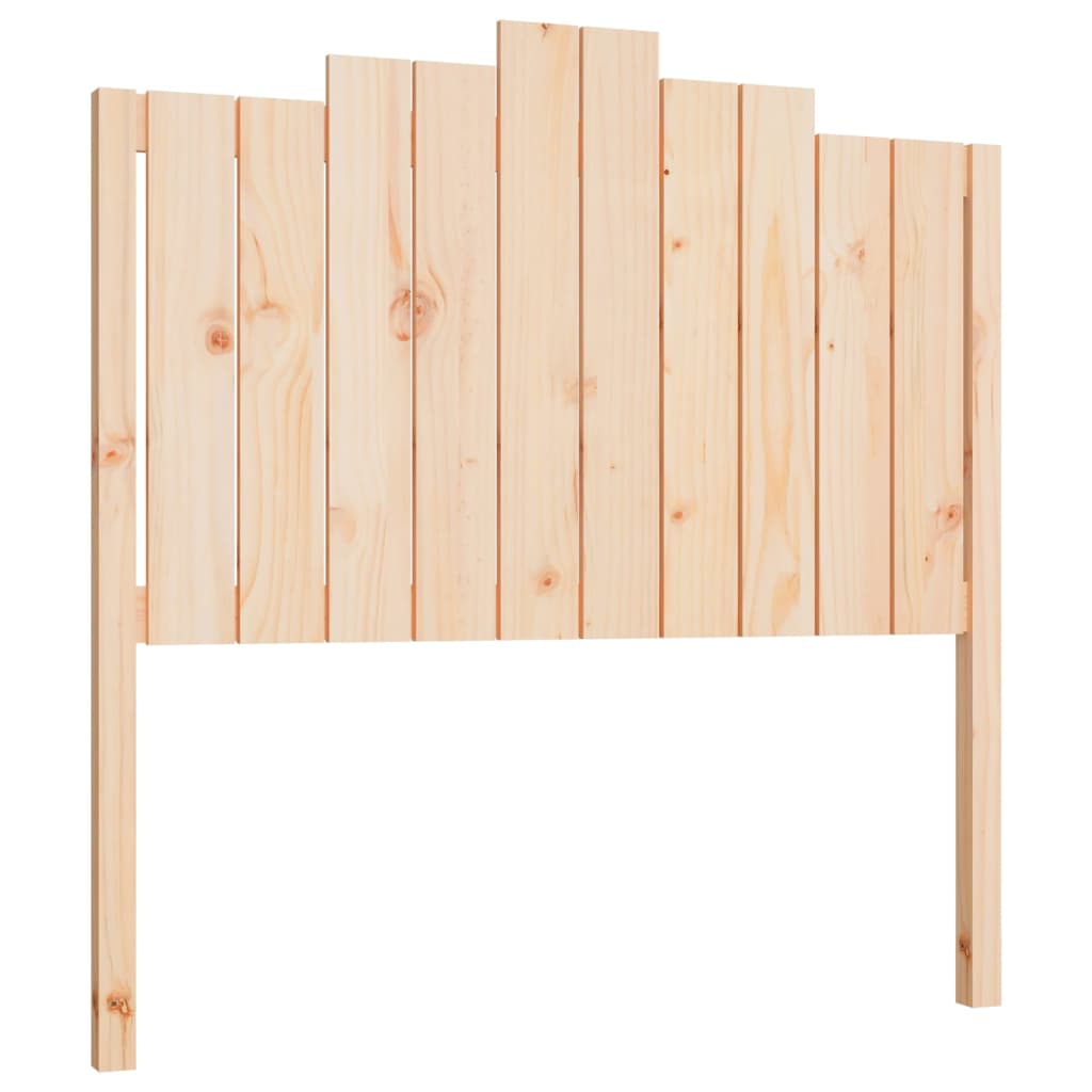 Bed Headboard 106X4X110 Cm Solid Wood Pine