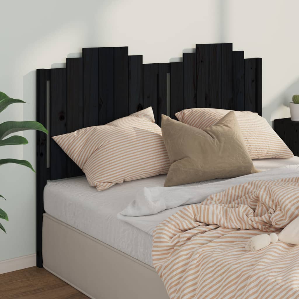Bed Headboard 106X4X110 Cm Solid Wood Pine